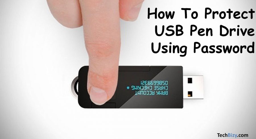 How to password protect USB