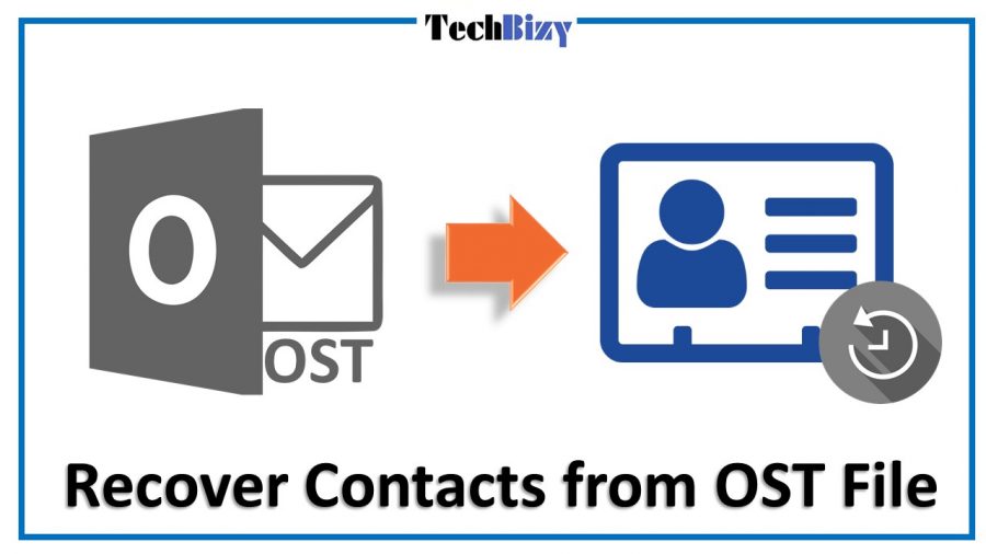 recover contacts from OST