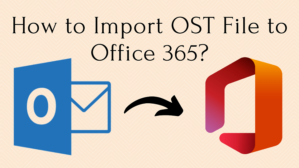 import ost fiile to office 365