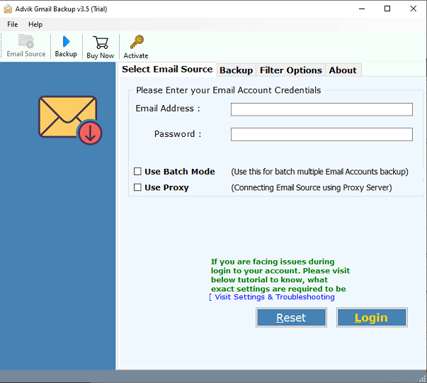 extract email address from gmail account