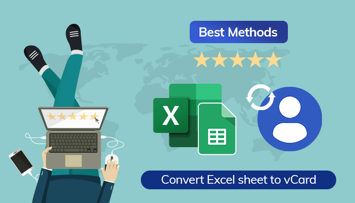 Convert Excel sheet to vCard